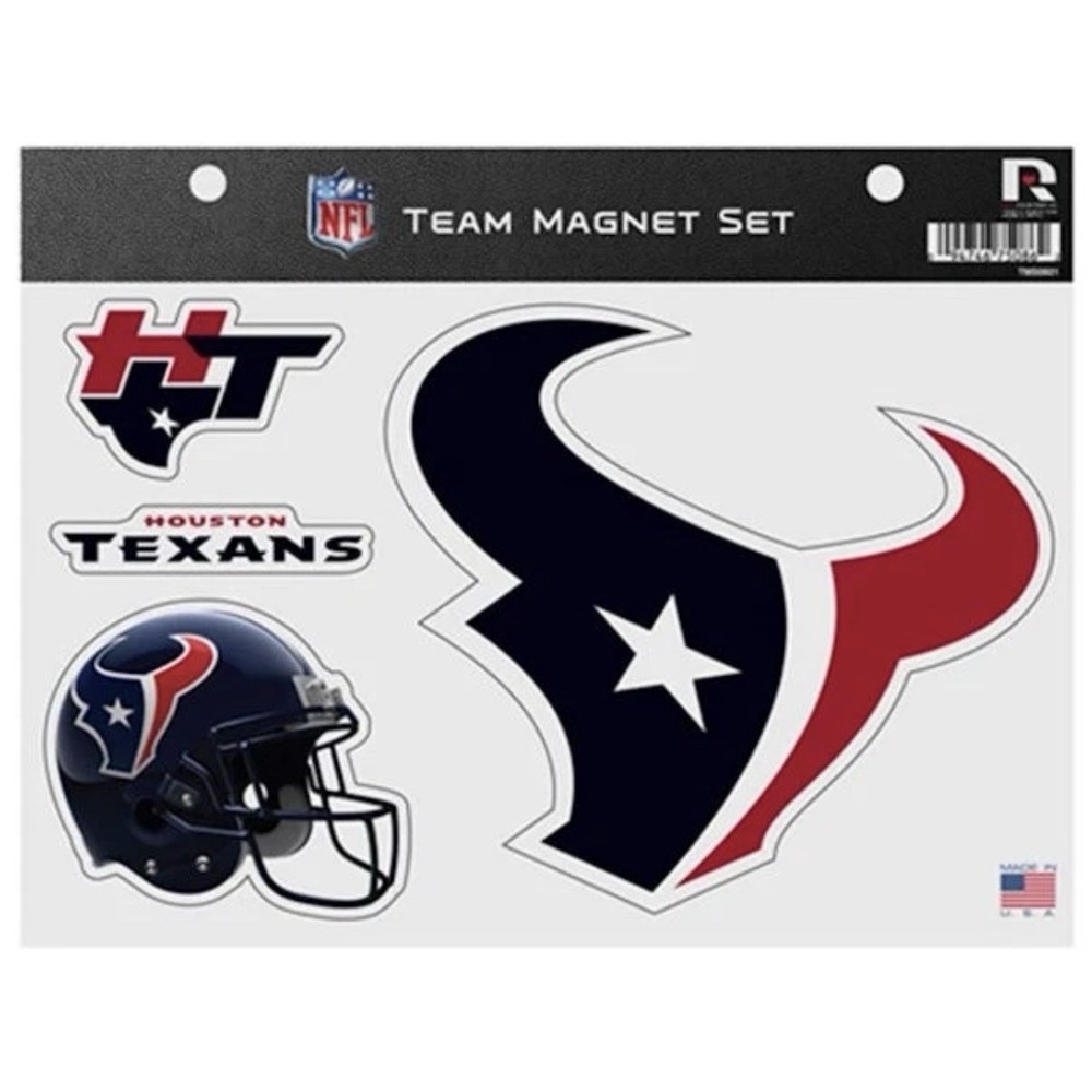 Rico NFL Houston Texans Team Magnet Set